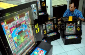 Trend Game Arcade Mesin Ding Dong Buah